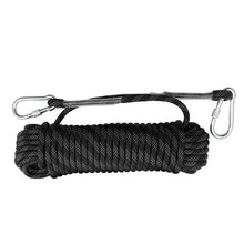 Load image into Gallery viewer, 10-30m Outdoor Rock Climbing Rope Rock Climbing Equipment 10mm Diameter Emergency Paracord Rescue Safety Rope Hiking Accessory